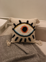 Vilasa Home Evil Eye Cushion